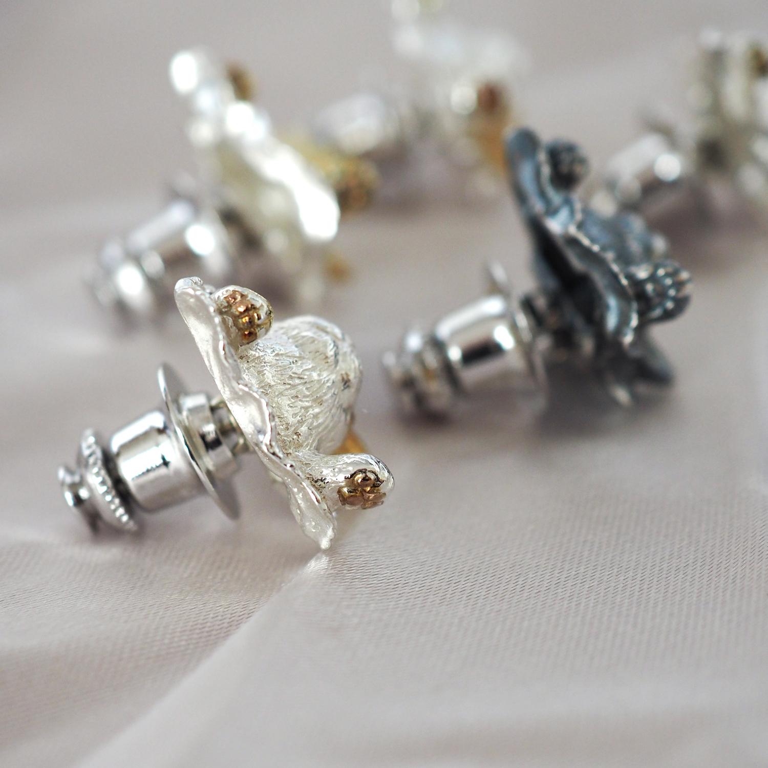 いたずら猫の飛び出すピンブローチ | 7枚目