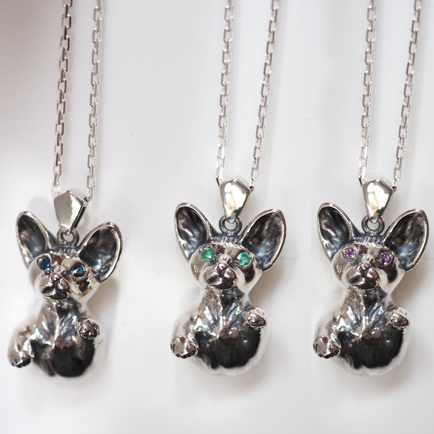 デボンレックスSilverペンダント1枚目の画像