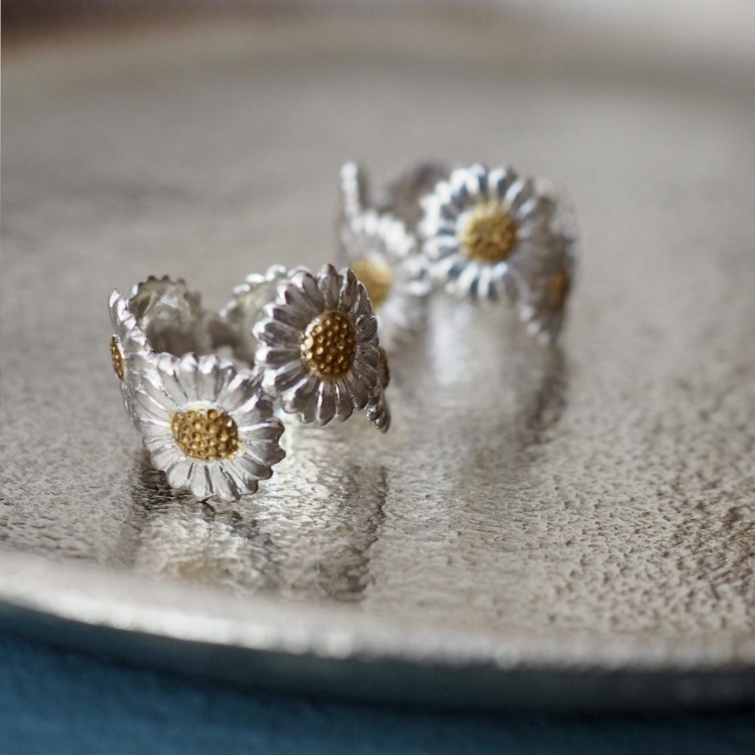 デイジーSilverリング 9号